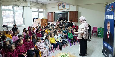 EDEBİYATIN ŞEHRİ KAHRAMANMARAŞ'TA  MİNİKLER MASAL YOLCULUĞUNA ÇIKTI