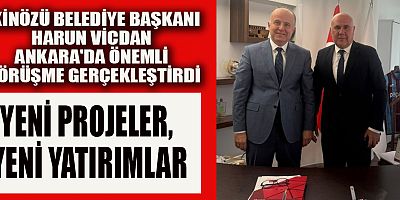 EKİNÖZÜ BELEDİYE BAŞKANI HARUN VİCDAN: 