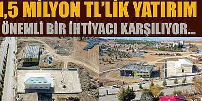 EKİNÖZÜ’NDE MODERN KESİM TESİSİ TAMAMLANDI