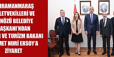 EKİNÖZÜ’NÜN TURİZM BÖLGESİ OLMASI İÇİN BAKAN ERSOY’DAN DESTEK