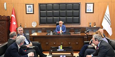 EKONOMİ GAZETESİ’NDEN BAŞKAN GÜNGÖR’E ZİYARET