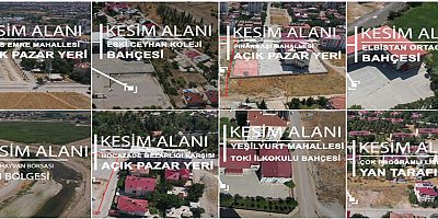 ELBİSTAN BELEDİYESİ KURBAN KESİM ALANLARINI BELİRLEDİ