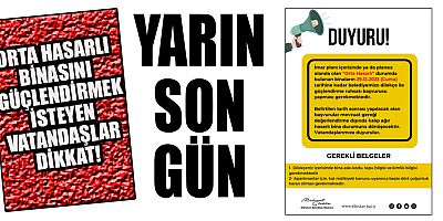 ELBİSTAN BELEDİYESİ’NDEN GÜÇLENDİRME RUHSATI UYARISI