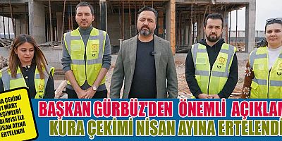 ELBİSTAN BELEDİYESİ’NDEN SOSYAL KONUT KURASI AÇIKLAMASI