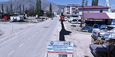 ELBİSTAN’DA ALTYAPISI TAMAMLANAN MAHALLELERDE ASFALT BAŞLADI