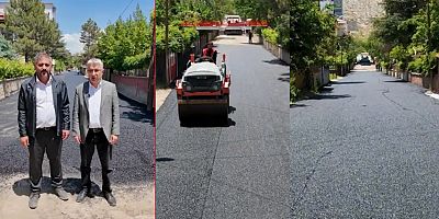 ELBİSTAN’DA ASFALT ÇALIŞMALARI HIZ KESMEDEN DEVAM EDİYOR: