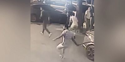 ELBİSTAN’DA PALALI SİLAHLI KAVGA KAMERADA 