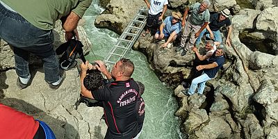 ELBİSTAN’DA SUYA DÜŞEN 2 KİŞİ SON ANDA KURTARILDI
