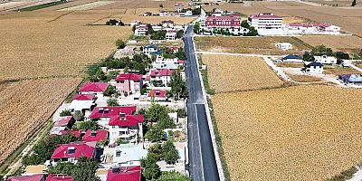 ELBİSTAN’DA TOPLAM 8 KİLOMETRELİK ARTERİN ASFALTI BÜYÜKŞEHİR’LE YENİLENİYOR