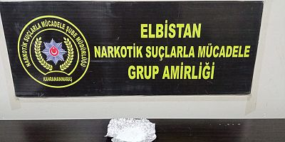 ELBİSTAN’DA UYUŞTURUCU MADDE TİCARETİNDEN 1 KİŞİ TUTUKLANDI