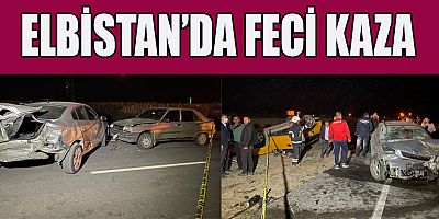 ELBİSTAN’DA ZİNCİRLEME KAZA: 7 YARALI