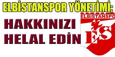 ELBİSTANSPOR'DA FLAŞ KARAR