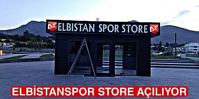 ELBİSTANSPOR STORE KAPILARINI AÇMAYA HAZIRLANIYO