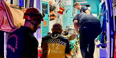 ELEKTRİK AKIMINA KAPILIP, 10 METREDEN DÜŞEN KİŞİ ÖLDÜ