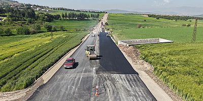 ELMALAR – ÇOKYAŞAR YOLU SICAK ASFALT İLE KAPLANIYOR