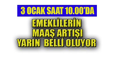 EMEKLİLER YARINI BEKLİYOR