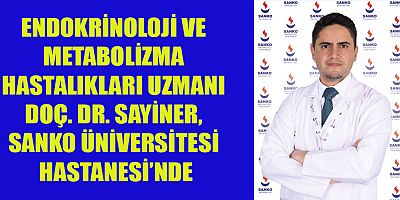 Endokrinoloji ve Metabolizma Hastalıkları Uzmanı Doç. Dr. Zeynel Abidin Sayiner