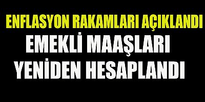 ENFLASYON RAKAMLARI AÇIKLANDI