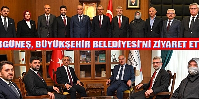 ERGÜNEŞ’TEN , BAŞKAN GÜNGÖR’E   SOSYAL HİZMET TEŞEKKÜRÜ