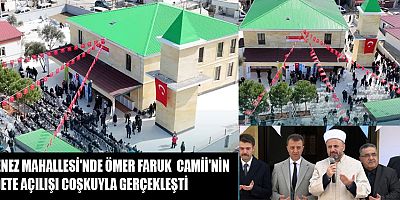 ERKENEZ MAHALLE MUHTARI HALİL TÜFENK’TEN TEŞEKKÜR
