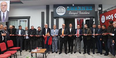  ERKENEZ SOSYAL TESİSİ MAHALLE SAKİNLERİNİN HİZMETİNE AÇILDI