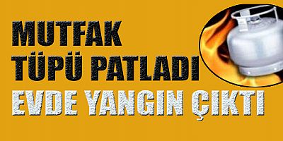 EVDE BULUNAN BİR KİŞİ BALKONDAN ATLAYARAK KURTULDU