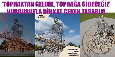EXPO 2023’E ‘TOPRAKTAN GELDİK, TOPRAĞA GİDECEĞİZ’ VURGUSUYLA DİKKAT ÇEKEN TASARIM