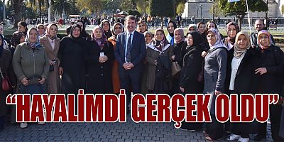 “EYÜP SULTAN'I ÖMÜR BOYU GÖREMEYECEĞİMİ ZANNEDİYORDUM”