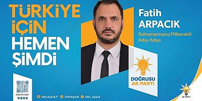FATİH ARPACIK MV. ADAY ADAYLIĞI BAŞVURUSUNU YAPTI: ŞİMDİ DEĞİLSE NE ZAMAN!