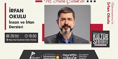FATİH ÇITLAK KAHRAMANMARAŞ’A GELİYOR
