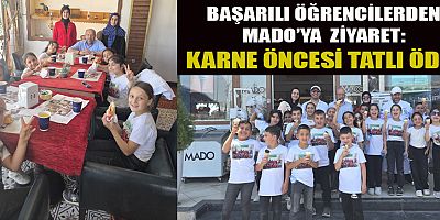 FATİH SULTAN MEHMET İLKOKULU’NUN BAŞARILI ÖĞRENCİLERİ MADO’DA ÖDÜLLENDİRİLDİ