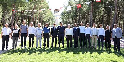 FATİH YILDIZ’DAN MÜFTÜ VE KOMUTANA VEDA TEŞEKKÜRÜ