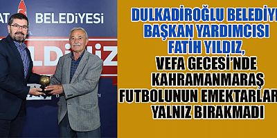 FATİH YILDIZ: “DULKADİROĞLU BELEDİYESİ OLARAK SPORUN VE SPORCUNUN YANINDAYIZ”
