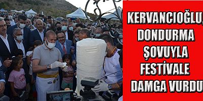 FESTİVALE DONDURMA ŞOV DAMGA VURDU