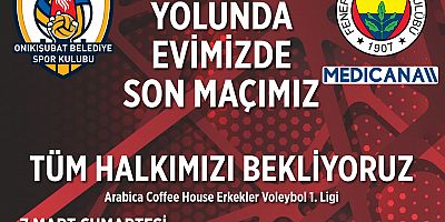 FİLENİN ASLANLARI, EFELER LİGİ YOLUNDA SON KEZ TARAFTARI KARŞISINA ÇIKIYOR