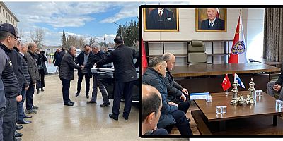 FİNLANDİYA CUMHURBAŞKANI SAULİ NİNİSTO, VALİ ÖMER FARUK COŞKUN’U ZİYARET ETTİ