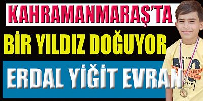 FUTBOLDA DOĞUŞTAN YETENEK:  ERDAL YİĞİT EVRAN