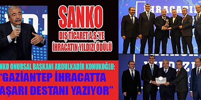 GAİB İHRACATIN YILDIZLARI ÖDÜL TÖRENİ