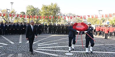 GAZİ MUSTAFA KEMAL ATATÜRK, VEFATININ 85. YILINDA TÖRENLE ANILDI