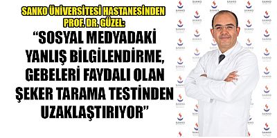 GEBELİKTE ŞEKER TARAMA TESTİNİN ÖNEMİ
