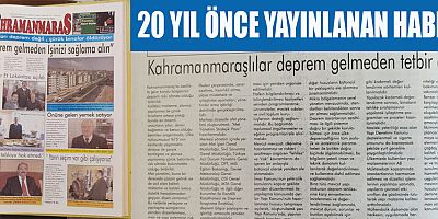 GEÇMİŞ UYARILAR DOĞRULANDI
