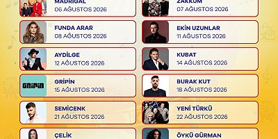 GELENEKSEL AĞUSTOS FUARI’NDA KAHRAMANMARAŞ MÜZİĞE DOYACAK