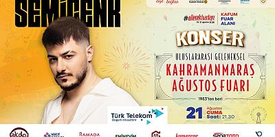 GELENEKSEL AĞUSTOS FUARI’NDA SAHNE SIRASI SEMİCENK’İN