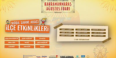 GELENEKSEL AĞUSTOS FUARI’NIN ÇOCUK ETKİNLİKLERİ İLÇELERE TAŞINIYOR