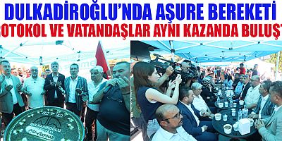 GELENEKSEL LEZZET, GÖNÜLLERDE BULUŞTU: DULKADİROĞLU’NDA AŞURE ETKİNLİĞİ YOĞUN İLGİ GÖRDÜ