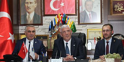 GENEL BAŞKAN DERVİŞOĞLU: ÇAĞLAYANCERİT'TE KENDİMİ EVİMDE GİBİ HİSSEDİYORUM