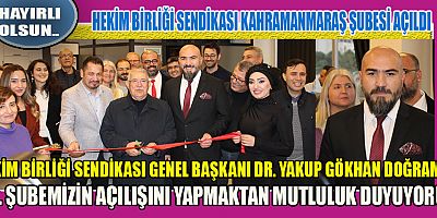 GENEL BAŞKAN DOĞRAMACI: HEKİMLER OLARAK ZOR GÜNLER YAŞIYORUZ