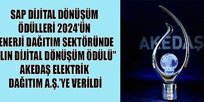 SAP Türkiye tarafından her yıl Türkiye’nin en başarılı dijital dönüşüm projelerine verilen SAP Dijital Dönüşüm Ödülleri