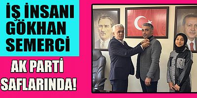 GÖKHAN SEMERCİ ONİKİŞUBAT BELEDİYE MECLİS ÜYELİĞİ İÇİN ADAY ADAYLIĞINI AÇIKLADI.