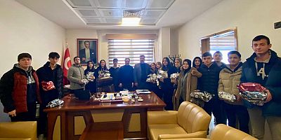 GÖKSUN ANADOLU LİSESİ ÇEDES KULÜBÜNDEN HASTANE ZİYARETİ